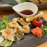 Oushuu Robata Sendai Ekitenkai - ほやの天ぷら、、うーん