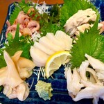 みなと寿司 - 貝盛り合わせ