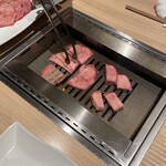 肉のひぐち直営焼肉 安福 - 特選タン塩､特選厚切りタン塩