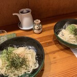つり舟割烹 三河屋 - 和泉そうめん