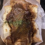 日本一分厚いカツサンド 大阪とんかつ - 
