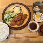 牡蠣と和食。Ikkoku - 