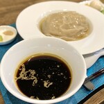 Noodle Dishes 粋蓮華 - ・巴醤油 DIP NOODLE 1,350円/税込
・半熟味玉 150円/税込