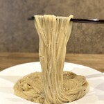 Noodle Dishes 粋蓮華 - ・巴醤油 DIP NOODLE 1,350円/税込
            ・半熟味玉 150円/税込