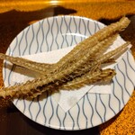 うなぎの大新 - うなきの骨のおせんべい