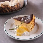 Salty Lemon Basque Cheesecake