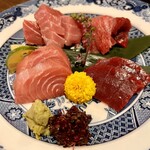 炉端食堂 すすむ - 4種盛り1280円