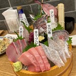 湘南 魚つる - お刺身５点盛り