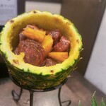 焼肉バズーカF - パイナップル酵素がハラミを柔らかくするバズーカハラミ