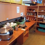 Saitamagyokou Kaisenshokudou Soumasuisan - ご飯やあら汁など