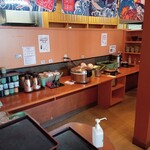 埼玉漁港 海鮮食堂 そうま水産 - セルフコーナーお茶など