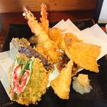 Fuji Shige - 天ぷら定食 の 天ぷら