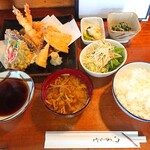 ふじ茂 - 天ぷら定食
