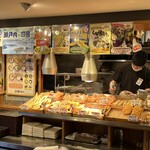 本場さぬきうどん 親父の製麺所 上野店 - トッピングコーナー