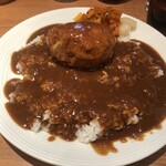 カレーハウス キラリ - ハンバーグカレー