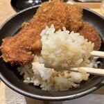 新潟カツ丼 タレカツ - ご飯