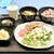 NYA CAFE - 料理写真:一汁三菜定食（ご飯普通盛り）720円、ご飯大盛りは+50円