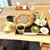 手打蕎麦 よしの - その他写真:８種天ぷら(初夏野菜・海老)の十割天ざると、とろろ小丼