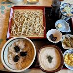 そば処 風 - 麦とろ定食　1390円
