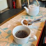そば処 風 - サービスのコーヒー