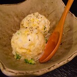 Hakata Mizutaki Motsunabe Kamekichi - 自家製ポテトサラダ！