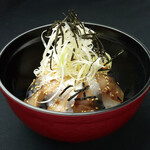 Marinated mackerel rice bowl