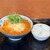 丸亀製麺 - 料理写真:チーズトマたまカレーうどん         ひと口ごはん付き