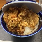 Tamaya - かき揚げ丼　1000円