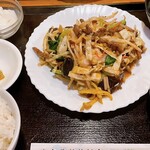 東京穆斯林飯店 - 肉野菜炒め