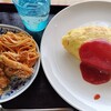 善通寺 構内食堂 - 料理写真:オムライス＆鶏唐揚げ