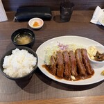 Tonkatsu Hiroki - ビフカツ定食