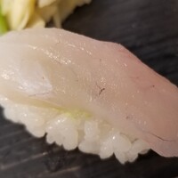 鮨処 竜敏 - ひらめ。
