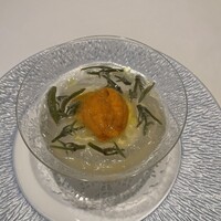 雀の庵 郡上 - うに、じゅんさい、とうもろこし