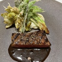 雀の庵 郡上 - 飛騨牛ロースのグリル