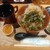 さば料理専門店 SABAR+ - 料理写真:「胡麻サバ丼」一式(左上は〝だし汁〟)