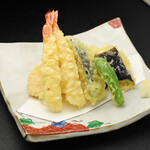 Shrimp and vegetable Tempura
