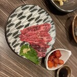 うずまき - つらみのお刺身ですとらっきょキムチ