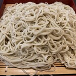 そば膳あさひ - 蕎麦は細麺でコシは緩い