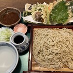 そば膳あさひ - 料理写真:野菜天せいろ