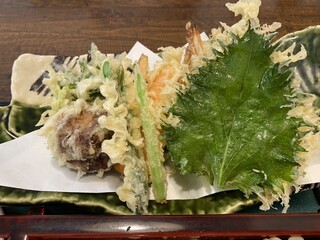 Sobazen Asahi - 野菜天多種でサクサク