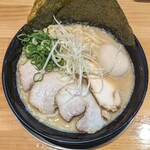 Tori Soba Bunroku - 鶏そば特製、麺大盛り