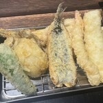 博多天ぷら たかお THE OUTLETS HIROSHIMA店 - 揚げたての天ぷら
