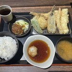 博多天ぷら たかお THE OUTLETS HIROSHIMA店 - 上たかお定食