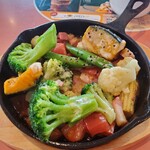 ココス 水戸見川店 - 温野菜のシーザーサラダ