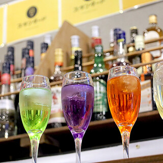 《All-you-can-drink》Enjoy making your own drinks! Extensive menu available◎