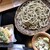 久保田 - 料理写真:もりそば大盛り、天ぷら