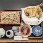 手打ちそば　膳 - 上天もり（冷）　2,900円