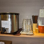 らぁめん鴇 - お冷やは、セルフ。