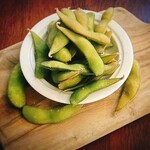 smoked edamame