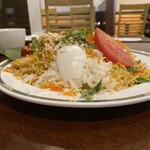 Halima kebab biryani - ベジタブルビリヤニ